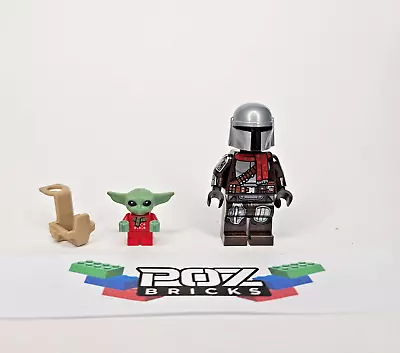 Buy Lego Star Wars Festive Baby Yoda & Mandalorian 75307 Grogu Carrier Bundle New • 29.99£