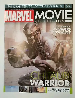 Buy Eaglemoss Marvel Movie Collection Issue 22 Chitauri Warrior MAGAZINE ONLY • 6.99£