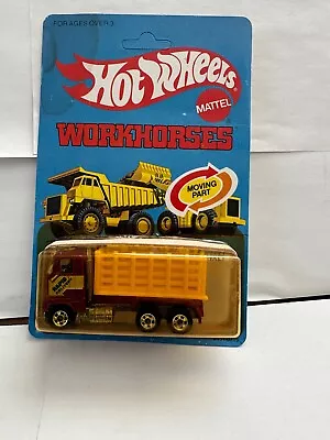 Buy Vintage 1979 Hot Wheels Workhorses Ford Stake Bed Truck #9551 Unpunched Card L61 • 15.72£