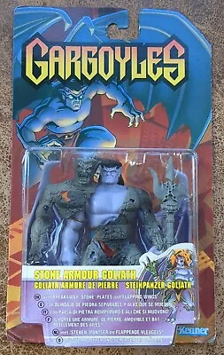 Buy Gargoyles Stone Armor Goliath Action Figure On Card. Kenner 1995 • 55£
