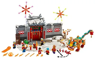 Buy LEGO - 80106 - Chinese New Year - Story Of Nian - New And Sealed - Retired • 49.99£