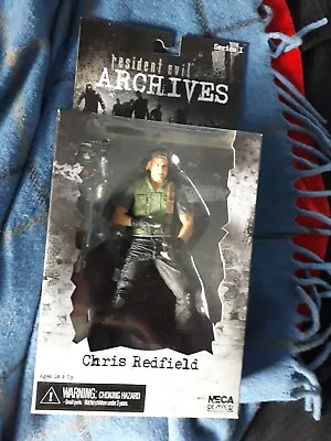 Buy Resident Evil Archives Figure Series 1 Chris Redfield Figure Capcom Neca • 100£