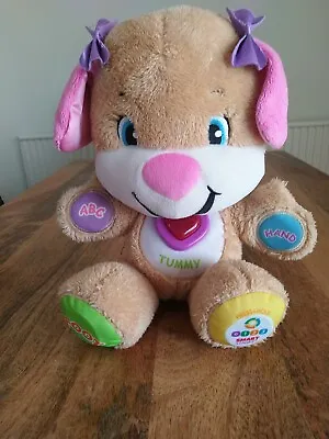 Buy Fisher Price Smart Stages Interactive Soft Play Learning Puppy Dog Teddy • 9.99£