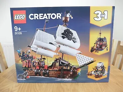 Buy LEGO® Creator 3 In 1 Pirate Ship™ 31109 Brand New Factory Sealed • 99.99£