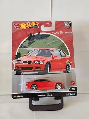 Buy Hot Wheels Car Culture AutoStrasse BMW M3 (E46) #2/5 Real Riders N21 • 10.19£