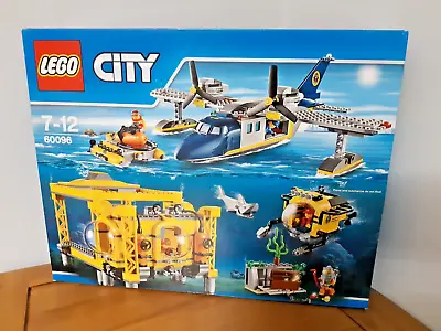 Buy LEGO CITY 60096 Deep Sea Operation Base - Retired New & Sealed Box Rare HTF • 150£