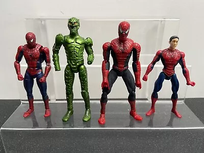 Buy Spider-man 2 & 3 Toybiz 6” Figures & 3.75” Figures Green Goblin, Tobey Maguire • 18.46£