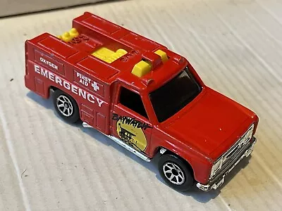 Buy 1/64 Hot Wheels Fire Engine Truck Baywatch 1974 Casting • 1.99£