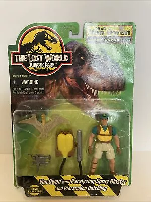 Buy New Jurassic Park The Lost World Nick Van Owen Video Expert Figure 1996 Kenner • 39.99£