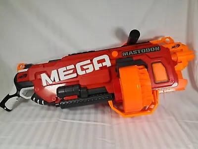 Buy Nerf Mega Mastodon Blaster Gun Battery Powered Darts • 19.99£