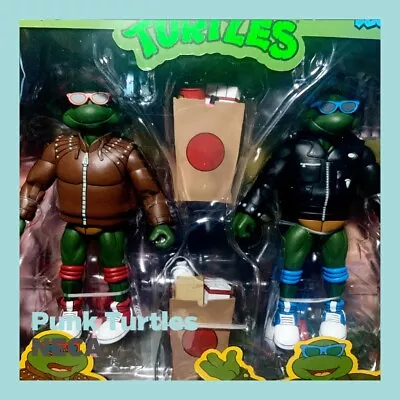 Buy NECA TMNT Ninja Turtles (CARTOON) - Punk Turtles 4 Pack *SPLIT-READ DESCRIPTION* • 200£