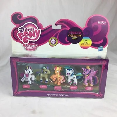 Buy 2013 My Little Pony FIM Rainbow Pony Favorite Set Box Mint Dr Hooves DJ PON-3 • 29.99£