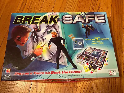 Buy Mattel Break The Safe Board Game 2003 All Pieces Intact Missing Instructions  • 19.25£