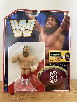Buy Wwe Daniel Bryan Retro App Action Mattel Series 6 Wrestling Figure Wrestler Toy • 8£