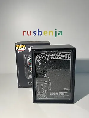 Buy Funko Pop! Star Wars Die Cast Boba Fett Common Unsealed #01 • 49.99£