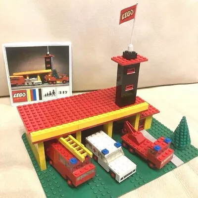 Buy LEGO 347 Legoland Fire Station Vintage Almost Complete Used Very Good From Japan • 132.71£