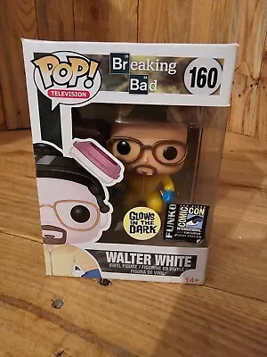 Buy Funko Pop - Walter White #160 GITD  San Diego Comic Con Grail - Breaking Bad • 310.95£