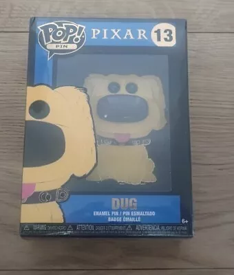 Buy Funko POP Pin Pixar Up Dug Collectible 4  Enamel Pin Badge, NEW, Free P And P... • 8.99£