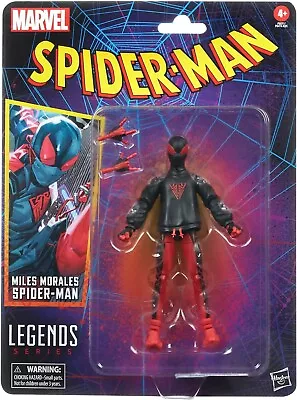 Buy Hasbro Marvel Legends Series Retro Miles Morales Spider-Man Action Figure 6  • 23.95£