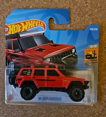 Buy Hot Wheels - '95 JEEP CHEROKEE RED - Red - HCX28 - **COMBINE YOUR POSTAGE** • 2.75£