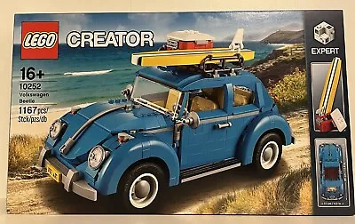 Buy Lego Creator Expert 10252 Volkswagen Beetle - New In Factory Sealed Box • 119.99£