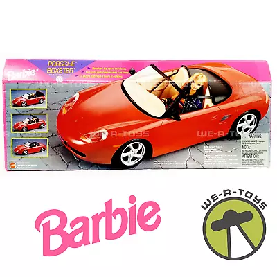Buy Barbie Porsche Boxter Sports Motorized Convertible Vehicle 1998 Mattel 18549 • 141.82£