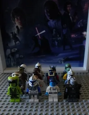 Buy LEGO Star Wars Minifigure Lot - YOU PICK - Jedi, Sith, Clones, Vader, Yoda, Luke • 55.22£
