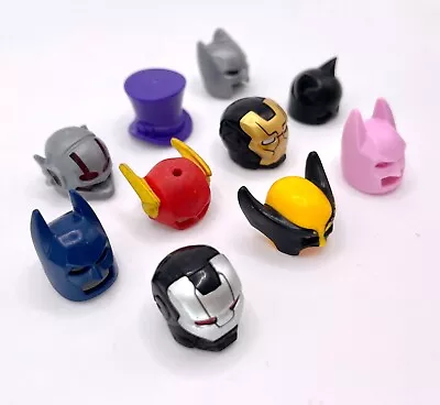 Buy LEGO Super Heroes - 10 X Rare Helmets / Headgear - Iron Man, Batman, Collectible • 11.99£