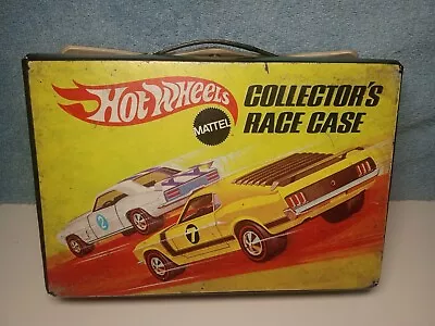 Buy Mattel Hot Wheels Vintage 1969 Collectors Race Case 24 Car Redline Era No. 4976 • 28.42£