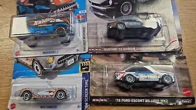 Buy Hot Wheels Collection Of 4 Differents Cars - Brand New • 21£