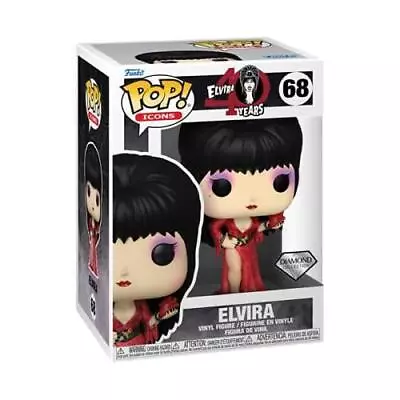 Buy Funko Pop Icons | Elvira (Diamond) #68 • 19.99£