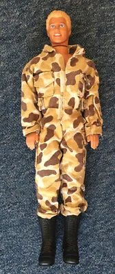 Buy Vintage 1968 Action Man Ken 'Barbie' Body Combat Soldier Toy Head Is From 1991 • 34.95£