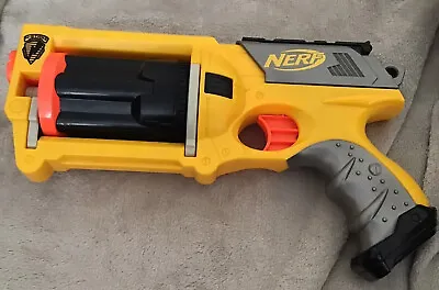Buy Nerf Gun N-Strike Maverick REV-6 Orange/Yellow/Black • 8.99£