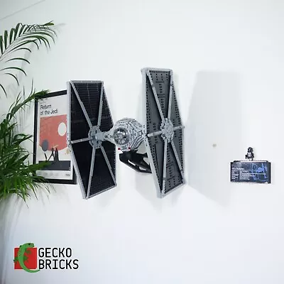 Buy Gecko Bricks Wall Mount For The Lego Star Wars UCS Tie Fighter 75095 • 25£