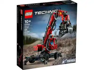 Buy LEGO Technic 42144 Material Handler Pneumatic Grab Vehicle Digger JCB RETIRED • 99.95£