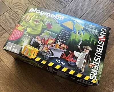 Buy PLAYMOBIL 9222 Ghostbusters Hot Dog Stand With Slimer Playset • 17.50£