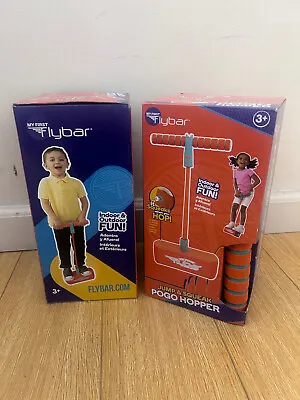 Buy My First Flybar Jump & Squeak Foam Pogo Hopper Jumper For Kids 3 And Up Orange • 11.56£