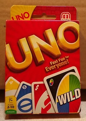 Buy Mattel Wild UNO Card Game 108 Cards Up To 10 Players Age 7+ • 5£