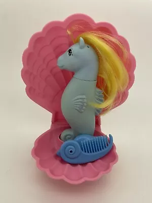 Buy Vintage G1 My Little Pony Sea Pony Surf Dancer With Pink Shell • 40£