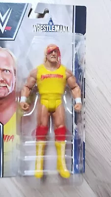 Buy Hollywood Hulk Hogan WWE Mattel Wrestling Figure WWF Wrestlemania Brand New • 20£