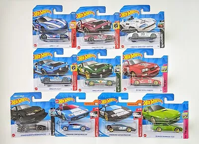 Buy Set Of 10 Hot Wheels Die Cast Cars New Carded Plus Mystery Free Gift Mix #001 • 9.99£