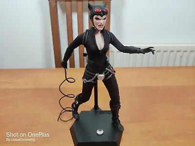 Buy Sideshow Collectibles Catwoman 1/6 Sixth Scale Figure Custom Body Swap 12 Inch • 199.99£