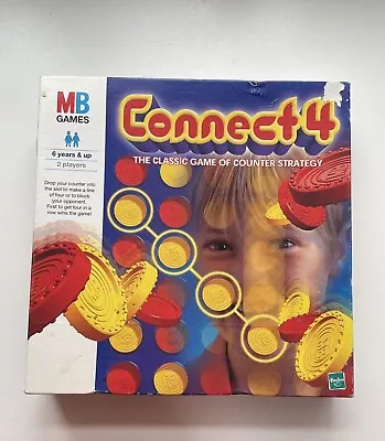 Buy Vintage CONNECT 4 Board Game MB Games Hasbro 1999 • 5.50£