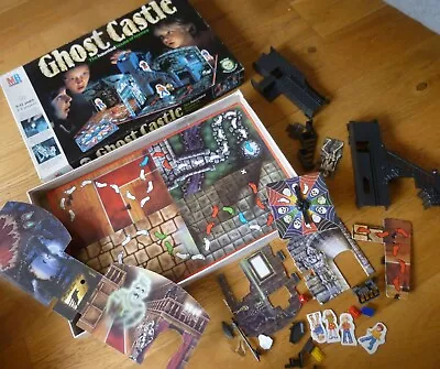 Buy Ghost Castle Board Game MB Vintage INCOMPLETE SPARES REPAIRS READ • 13.99£