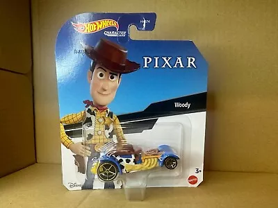 Buy Hot Wheels WOODY Character Car Disney Pixar Toy Story Diecast USA RARE Unopened • 25£