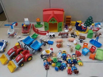 Buy Playmobil Play Set Early Learning Farm House Vehicles Job Lot Bundle • 12£