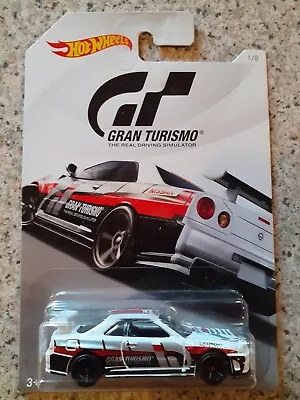 Buy Hotwheels Gran Turismo Nissan Skyline GT-R (R34) All New & Sealed Long Card • 20£