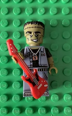 Buy Genuine Lego Monster Rocker Minifigure (Used - Series 14 - COL222) • 4£