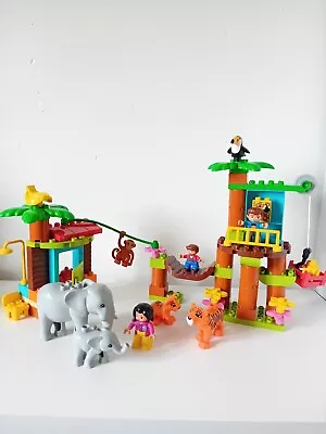 Buy Lego Duplo Set 10906 Tropical Island  Jungle Animals Elephants Tigers Monkey • 24.99£