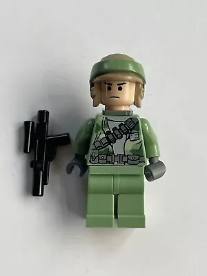 Buy Lego Star Wars Endor Rebel Commando - Frown SW0239 Minifigure From 8038 • 5.25£